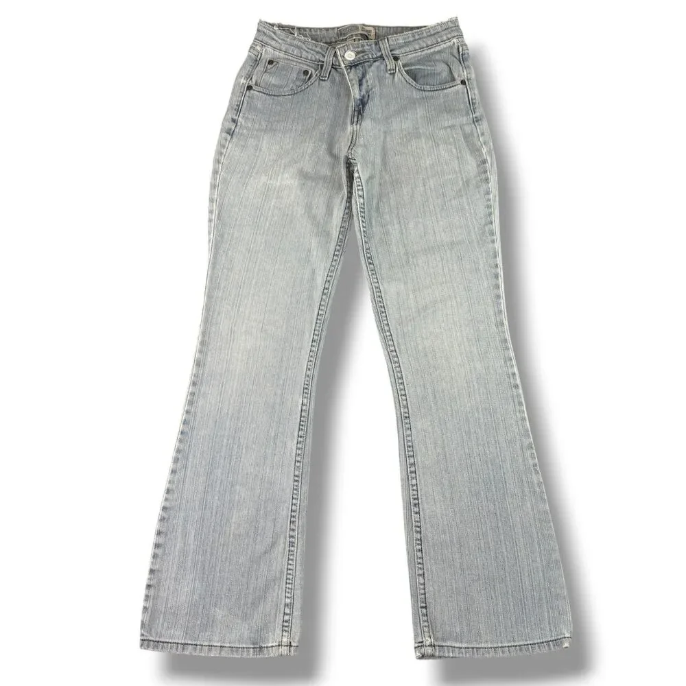 VTG Levi's Bootcut Low Rise Light Wash Jeans Y2K 00s Retro 4 *read description*
